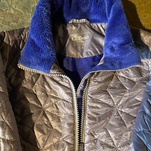 LL Bean girls jacket